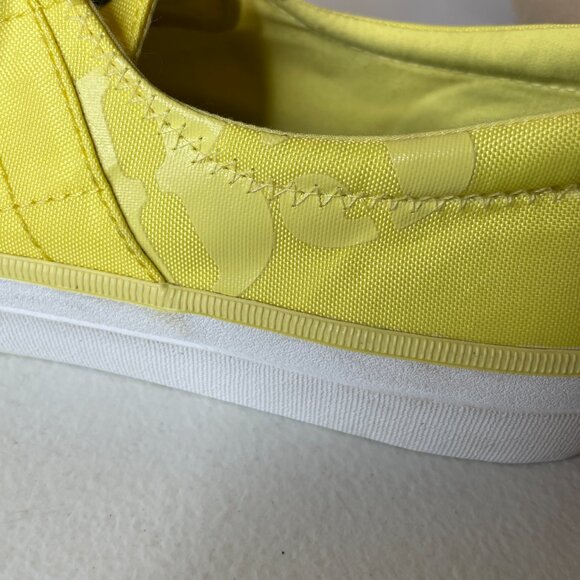 Sperry Yellow Bionic Sneakers Sample Shoes Size 7 - Picture 9 of 15